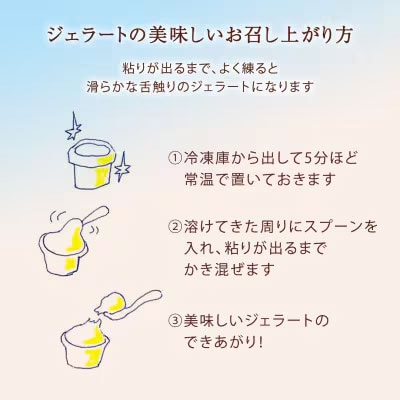 大地の恵み! 特製 ジェラート ( いちご メロン 各1個 ) 計 2000ml [AU099ya]