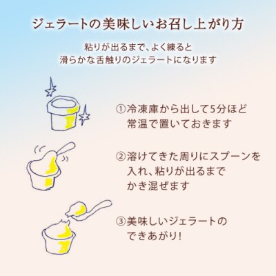 大地の恵み! 特製 ジェラート ( いちご 栗 各1個 ) 計 2000ml [AU108ya]