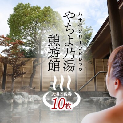 八千代グリーンビレッジ 「 やちよ乃湯 憩遊館 」 温泉 入浴 回数券(10枚) [AN014ya]