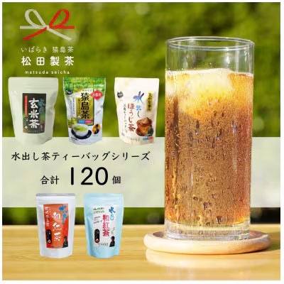 水出し茶 ティーバッグ シリーズ 5種 詰め合わせ 【合計120個】 [AF090ya]