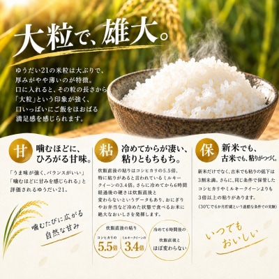 令和8年産 茨城県産 新米 ゆうだい21 玄米 大粒 農家直送 [BG023ya]