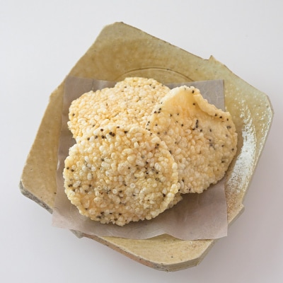 せんべい えごまおこげ煎餅 塩味 12袋入り えごま 秋田県八峰町|16_nmk-041201