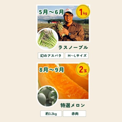 野菜の定期便【鈴蘭】5回便【令和8年産先行受付!】 美瑛の四季