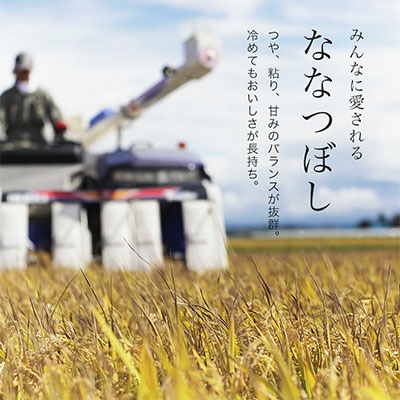 【令和7年産!先行受付】 特A 獲得!ななつぼし 定期便(10kg×3回便) JAびえい