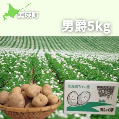 ≪令和7年産先行受付!≫おおとり 男爵5kg 