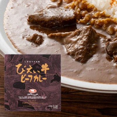 ビーフカレー びえい牛 230g×4セット ファームズ千代田