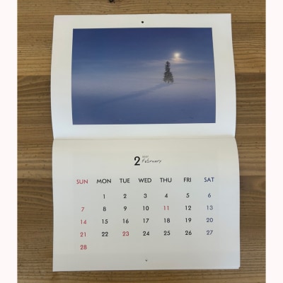 写真家 坪井 智洋 美瑛の風景 2027年壁掛けカレンダー