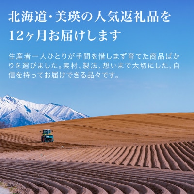 美瑛オールスター 定期便 12回便 [200-10]