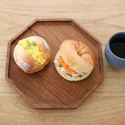 リッカロッカ 美瑛小麦「ゆめちから」プレーンベーグルとジャージーミルクパンのセット