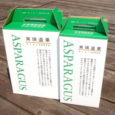 【令和9年産先行予約】グリーンアスパラM 1kg <令和9年 発送 >美瑛選果