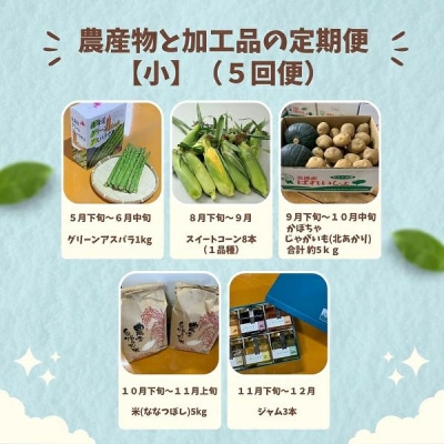 【先行予約】野菜 定期便 加工品(小) 5回便 【令和9年産】 野菜 セット 詰め合わせ