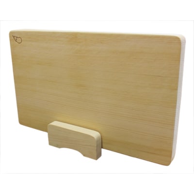 ひばまな板(大)・ひばまな板立てセット