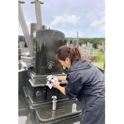 お墓参り代行サービス(お供え付)