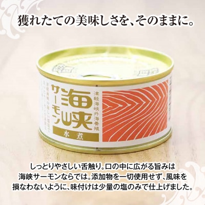 海峡サーモン水煮6缶セット　
