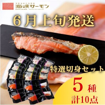 【発送月固定定期便】海峡サーモン堪能セット全3回