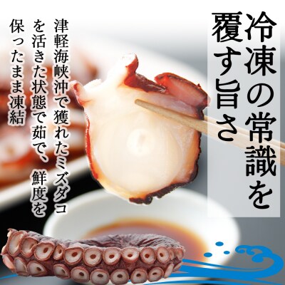 津軽海峡産ボイルミズダコ足　1.2kg