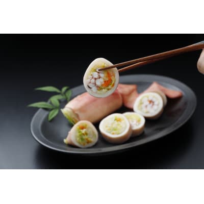 下北の味堪能セット(いかずし2尾入り×1袋、あんこうともあえ250g×1袋)