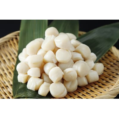 陸奥湾産冷凍ボイルほたて貝柱　500g