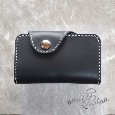 受注生産品　二つ折りキーケース　栃木レザー