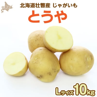 <2026年9月下旬よりお届け>北海道壮瞥町産じゃがいも(とうや)Lサイズ10kg SBTN005