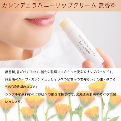 カレンデュラバーム1個(MINT)とリップ1本(無香料) SBTX009-1