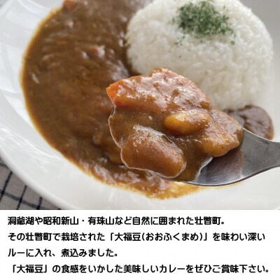 ≪ご当地レトルトカレー≫そうべつ大福豆カレー5箱　SBTA043