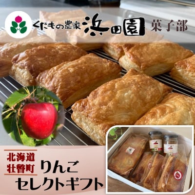 浜田園菓子部の「りんご」セレクトギフトSBTI006
