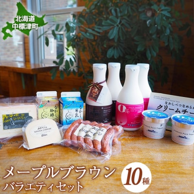 メープルブラウンバラエティセット(10種入り)【1113901】