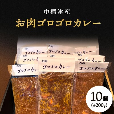 中標津産ラム肉・お肉ゴロゴロカレー　200g×10個【21004】