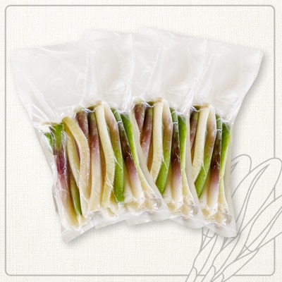 行者にんにくホワイト行者×3袋(茎部)【2001201】