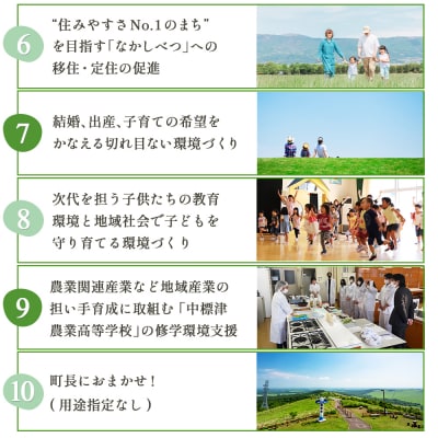 中標津町への応援寄附 10,000円(返礼品なし)【10005】