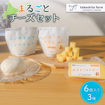 竹下牧場まるごとチーズセット【2400102】