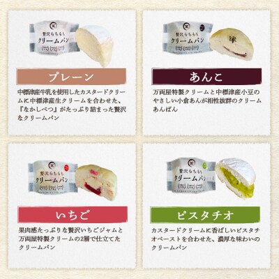 もちもちクリームパン8個セット【2800601】
