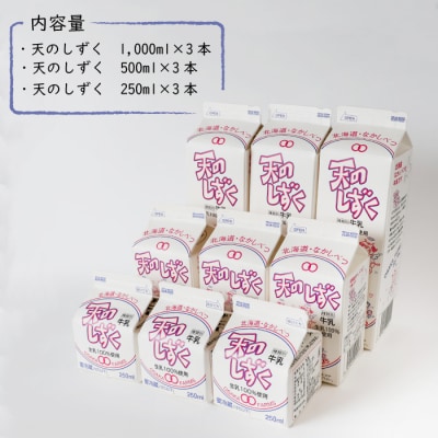 天のしずく　詰め合わせセットA　合計5.2L【5100101】