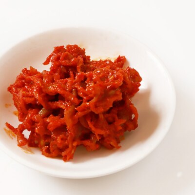 韓国風ピリ辛塩辛「ホタミミヂョ」200g×4個【2600201】