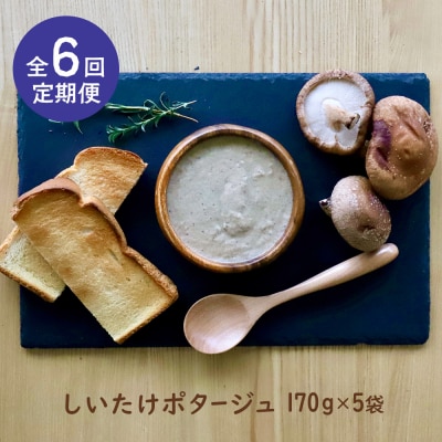 竹下牧場 【定期便6ヶ月】しいたけポタージュセット  計850g【2402301】