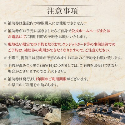 湯宿だいいち　宿泊補助券　100,000円分【6300601】