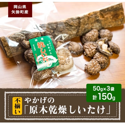 やかげの「原木乾燥しいたけ」150g《60日以内に出荷予定(土日祝除く)》