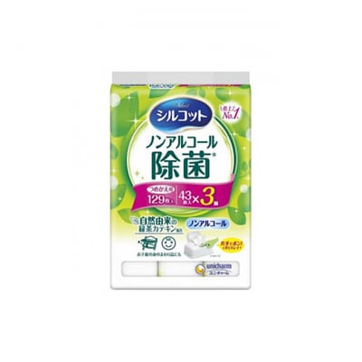 シルコットウェットティッシュノンアルコール除菌セット(本体+詰替5個)[53940054]