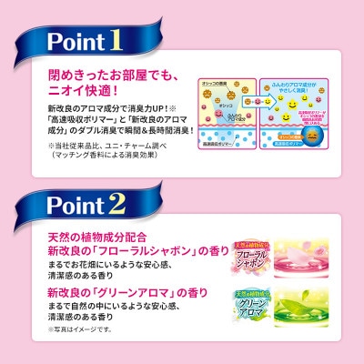 デオシート消臭&フレグランス フローラルシャボンの香り レギュラー 120枚×2[53940904]
