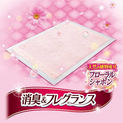 デオシート消臭&フレグランス フローラルシャボンの香り レギュラー120枚×1[53940903]