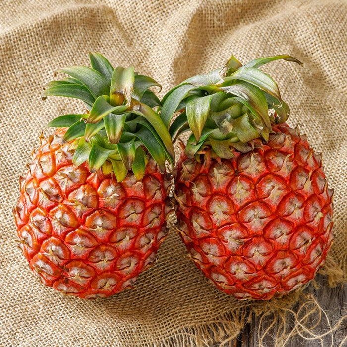 ピーチパイン スナックパイン 各2玉セット 石垣島産