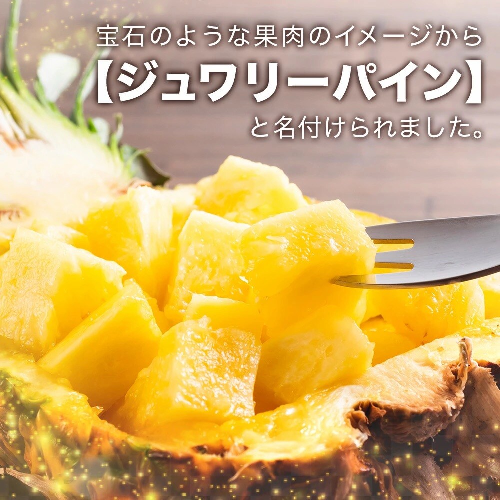 【予約受付】ジュワリーパイン1kg(1～2玉)お勧め♪川平パイン《2026年7月～8月頃順次発送》