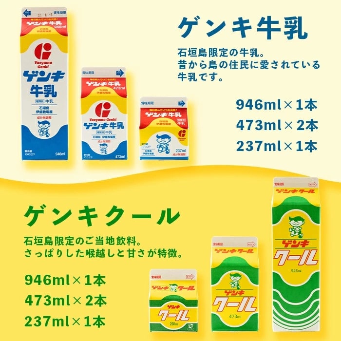 【ふるさと納税限定】八重山ゲンキ乳業 オールスターセット