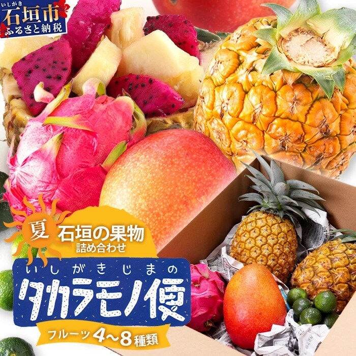 《2026年夏に順次発送予定》石垣島の夏「果物」詰め合わせ～夏のタカラモノ果物便～