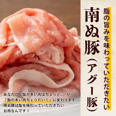【3回定期便】石垣島産 やえやまファームのアグー豚の 3回定期便(3月、7月、11月お届け) 