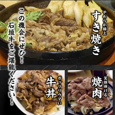 厳選石垣牛切り落とし1kg　I-14