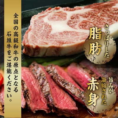 石垣牛リブロースステーキ200g×3枚