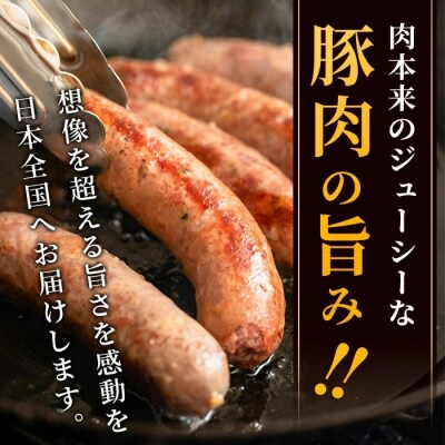 やえやまファームのアグー豚(F1種) 南ぬ豚 無添加あらびきソーセージ 3種味わいセット