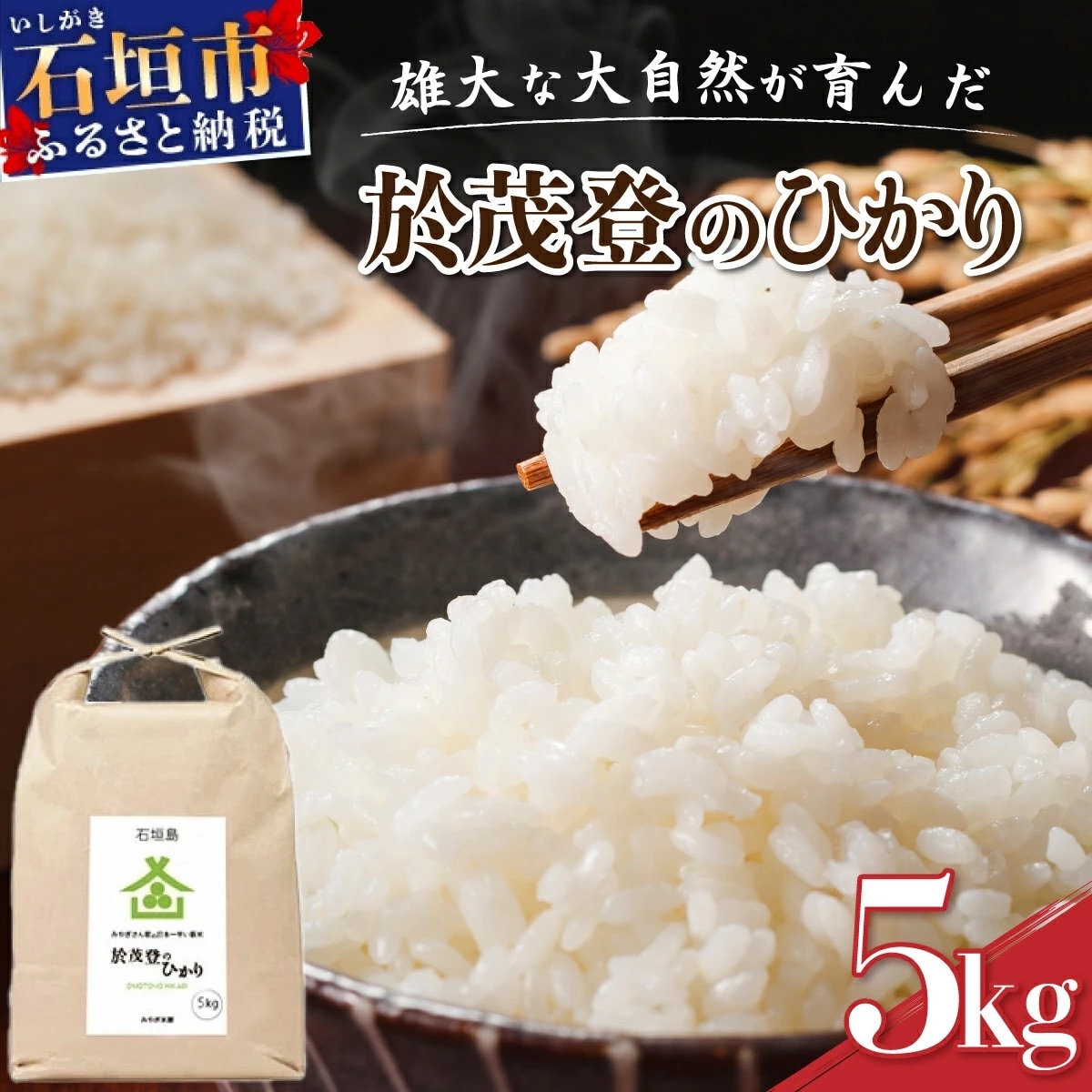 石垣島産 於茂登(おもと)のひかり 5kg みやぎ米屋